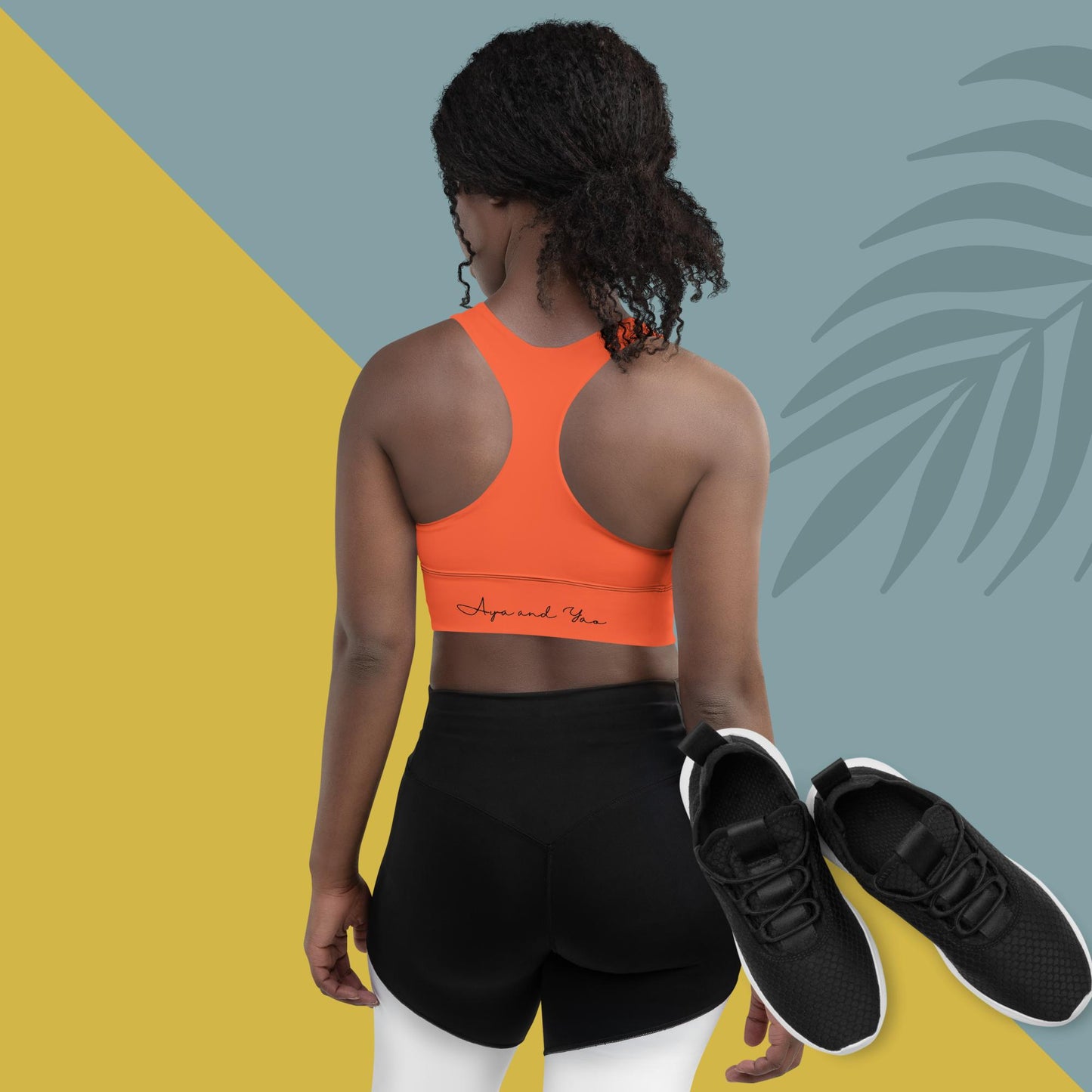 Longline sports bra