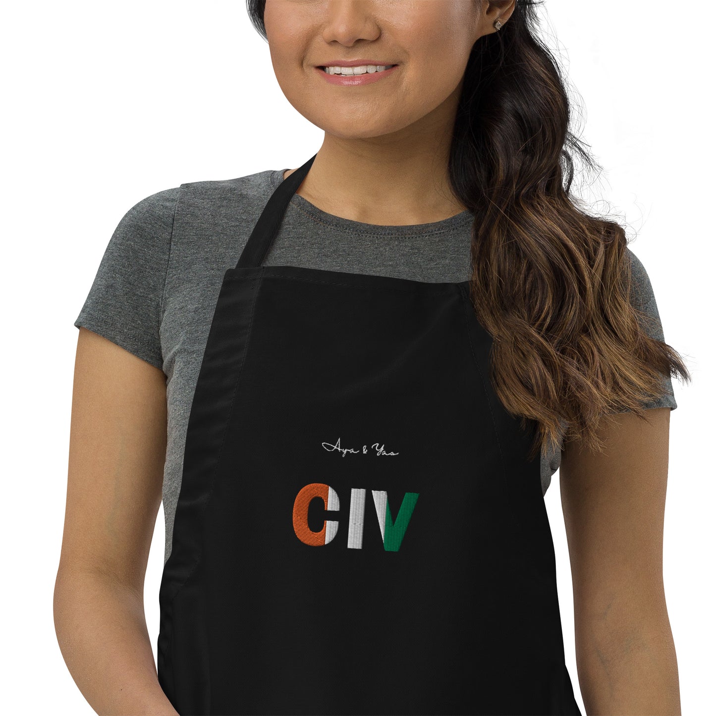 Embroidered Apron