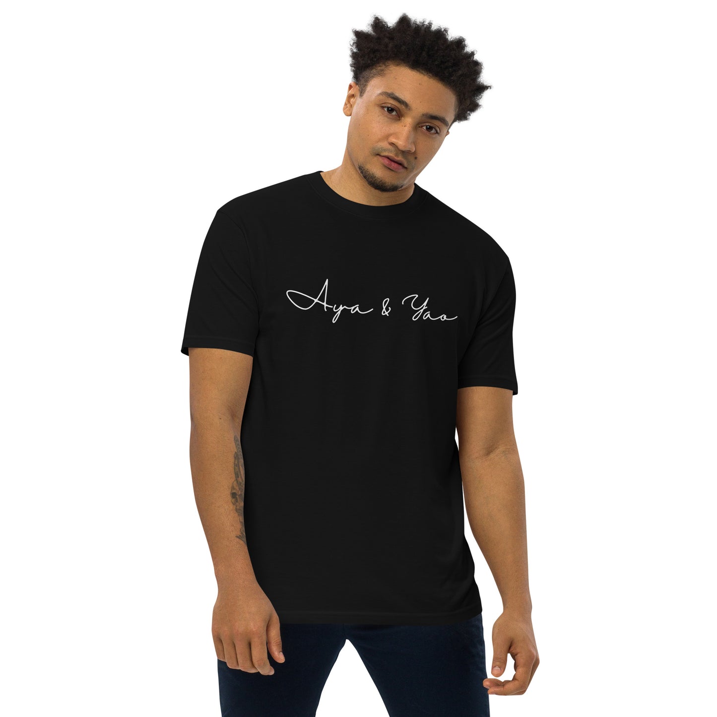 Men’s premium heavyweight tee BLACK