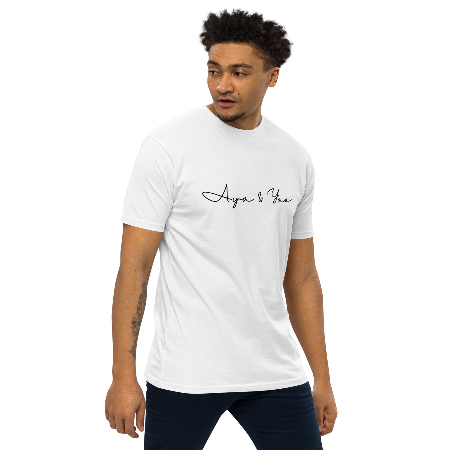 T-shirt épais de qualité supérieure pour hommes