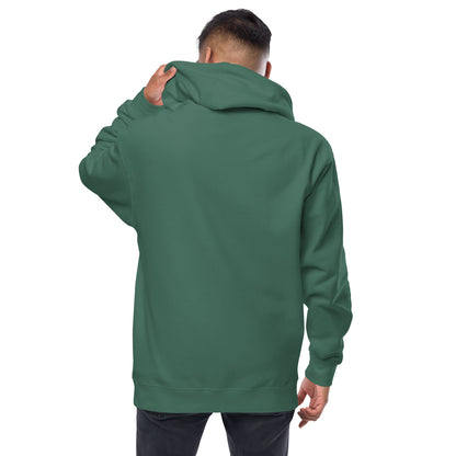 Unisex fleece zip up hoodie