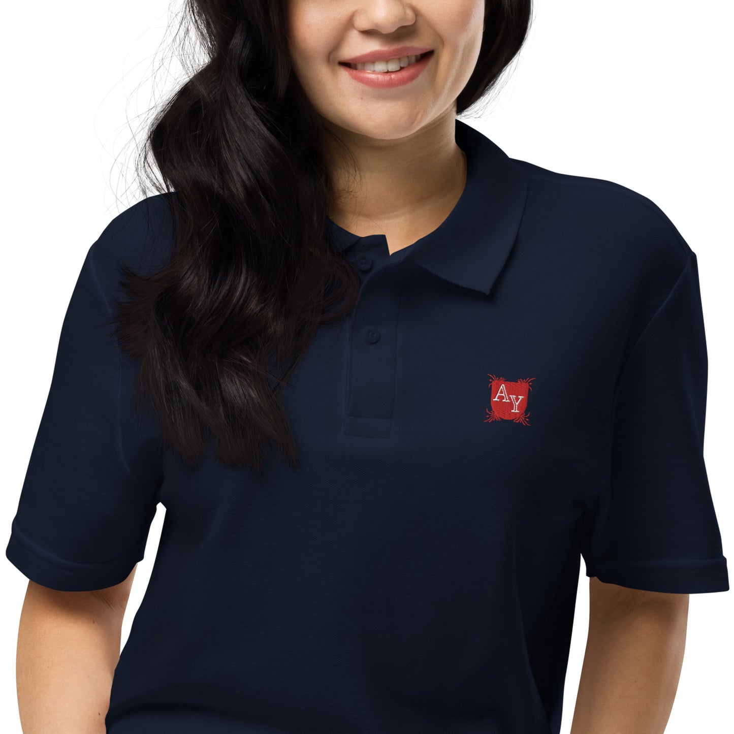 Unisex pique polo shirt