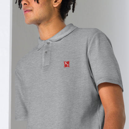 Unisex pique polo shirt