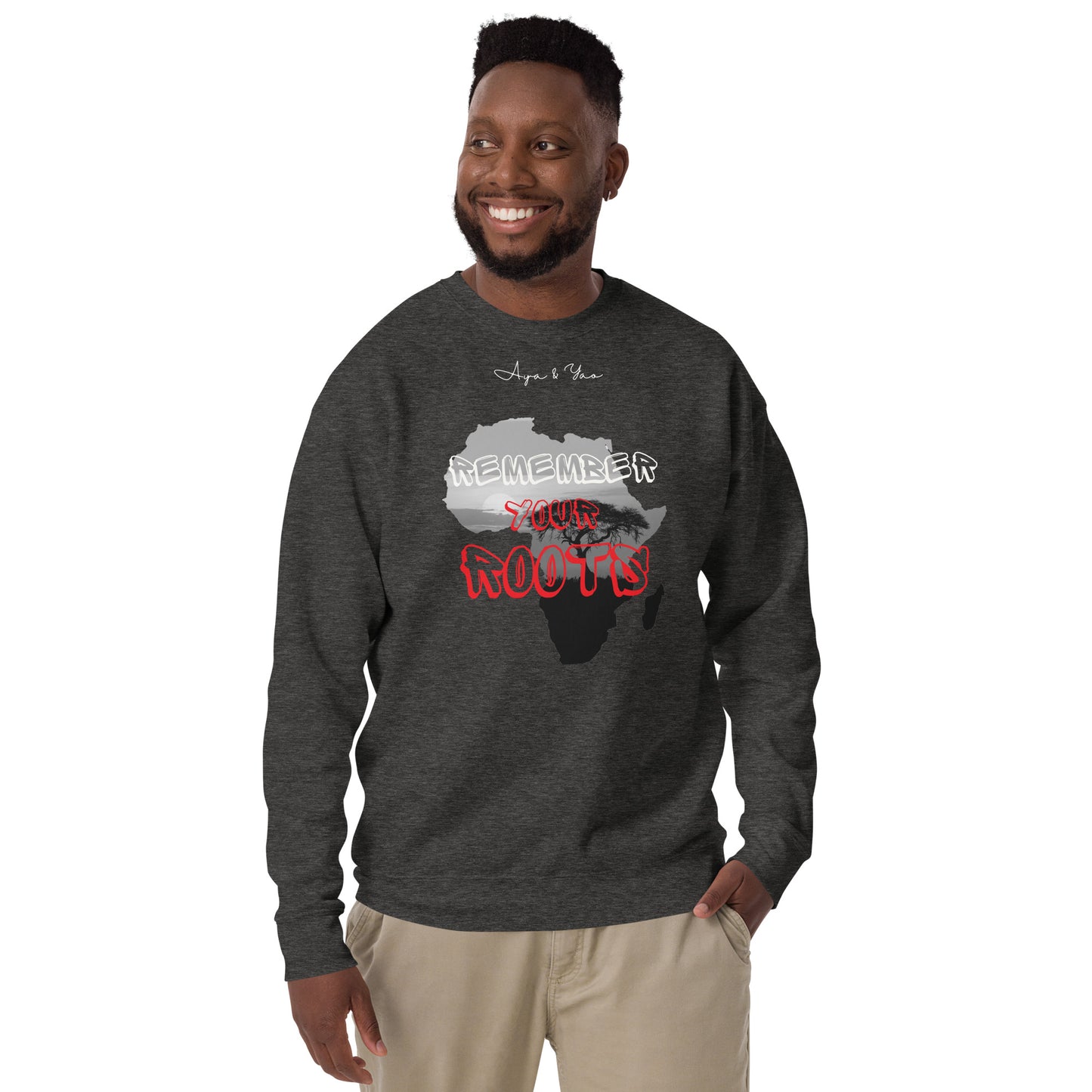 Remember your roots Unisex Premium Sweatshirt