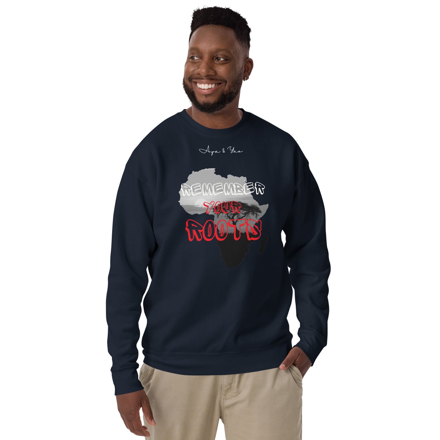 Remember your roots Unisex Premium Sweatshirt