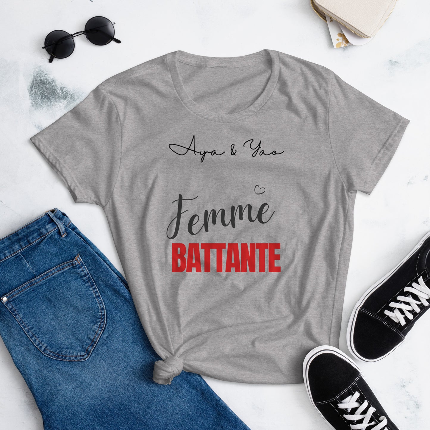 T-shirt manches courtes femme