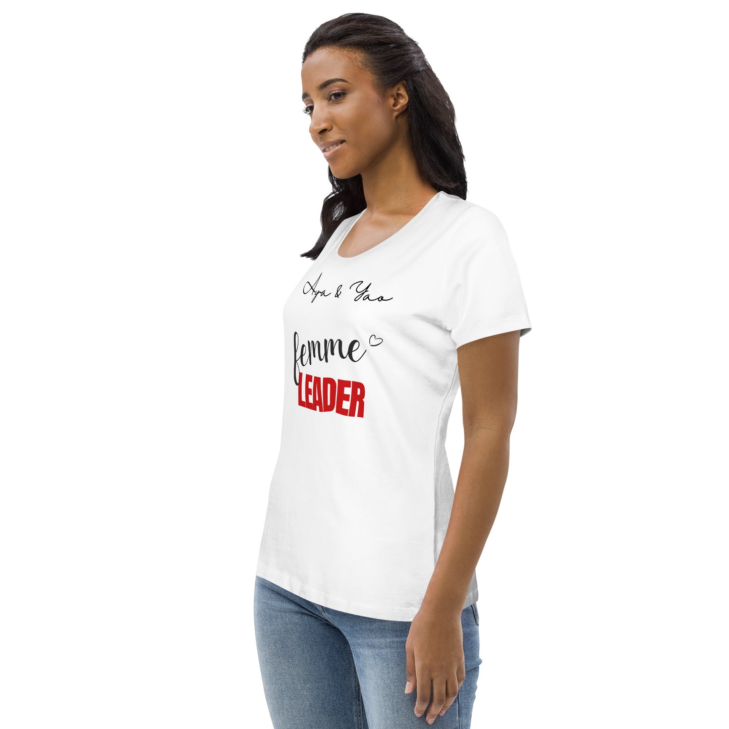 T-shirt éco ajusté femme