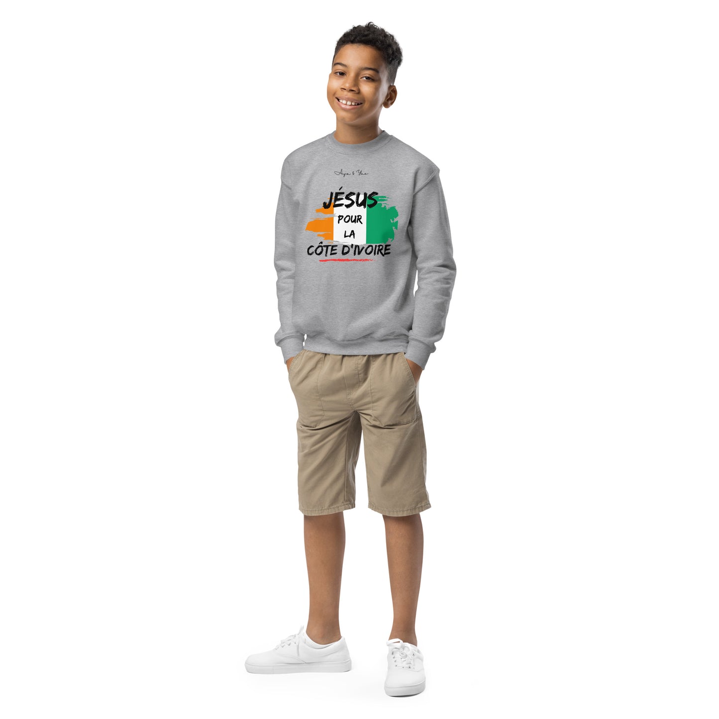 Youth crewneck sweatshirt