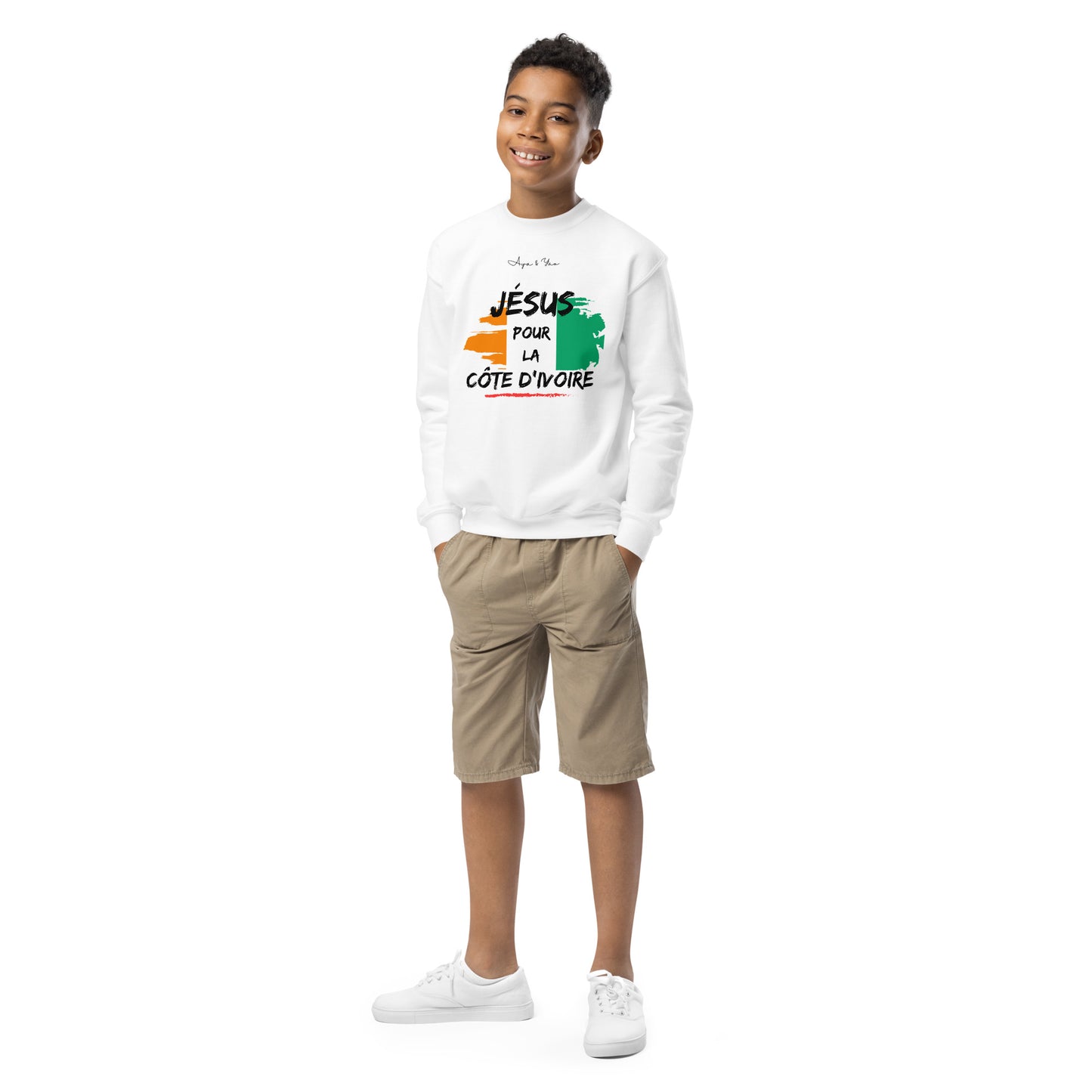 Youth crewneck sweatshirt